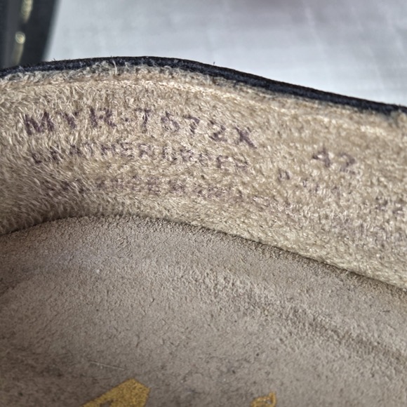 Alegria Leather Adjustable Backstrap Clogs Women's EU42 US10.5 Myrtle Boheme - Picture 12 of 13